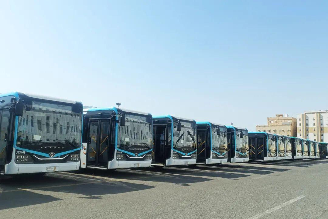 110 chiếc xe buýt Yutong phục vụ Saudi Aramco, Yutong đứng vững tại thị trường cao cấp Trung Đông 110 chiếc xe buýt Yutong phục vụ Saudi Aramco, Yutong đứng vững tại thị trường cao cấp Trung Đông
