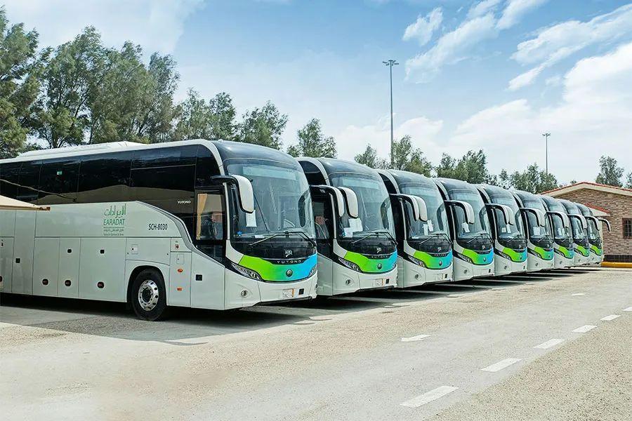 110 chiếc xe buýt Yutong phục vụ Saudi Aramco, Yutong đứng vững tại thị trường cao cấp Trung Đông 110 chiếc xe buýt Yutong phục vụ Saudi Aramco, Yutong đứng vững tại thị trường cao cấp Trung Đông
