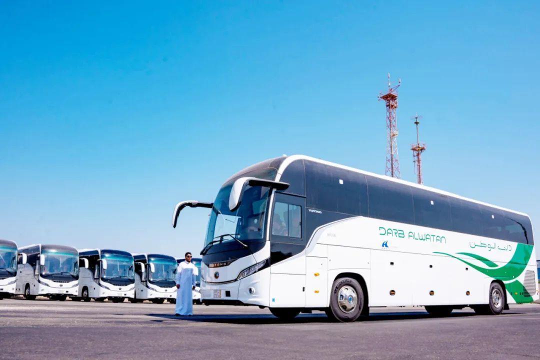 110 chiếc xe buýt Yutong phục vụ Saudi Aramco, Yutong đứng vững tại thị trường cao cấp Trung Đông 110 chiếc xe buýt Yutong phục vụ Saudi Aramco, Yutong đứng vững tại thị trường cao cấp Trung Đông