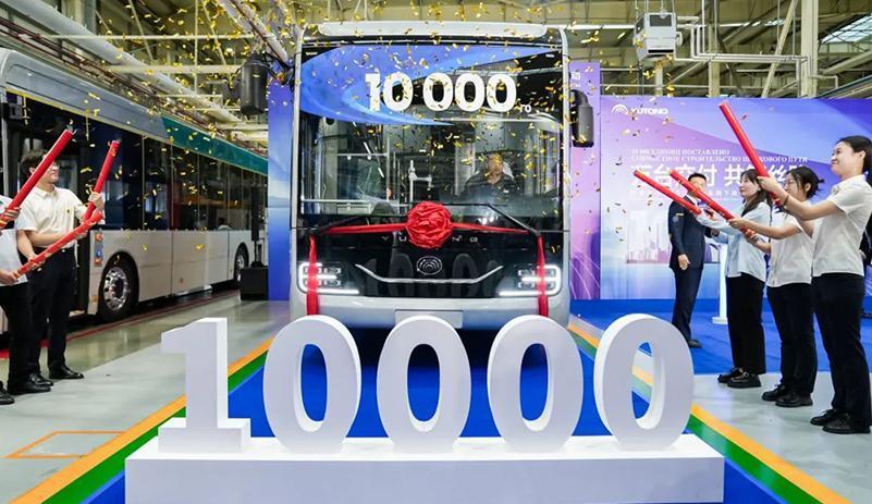 Xe thứ 10.000 tại Trung Á rời dây chuyền, sự phát triển quốc tế của Yuzhou lại ghi nhận một mốc son quan trọng